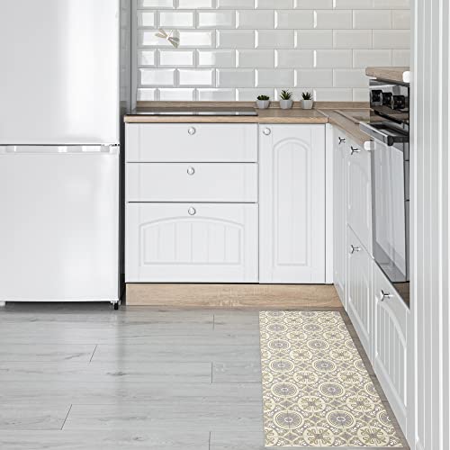 Alfombra vinilo pasillera Lisbon de 60 x 100 cm ideal para cocina y exteriores 4