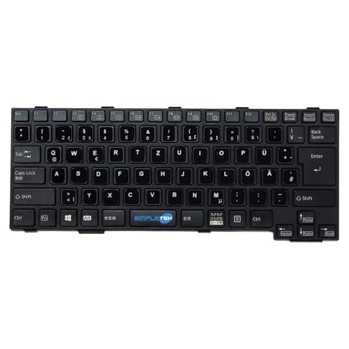 Clavier PC portable Fujitsu Lifebook A572 A573 A743 reconditionné QWERTZ