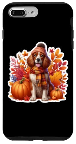 Automne Automne Welsh Springer Spaniel propriétaire de Chien Thanksgiving Coque pour iPhone 7 Plus/8 Plus