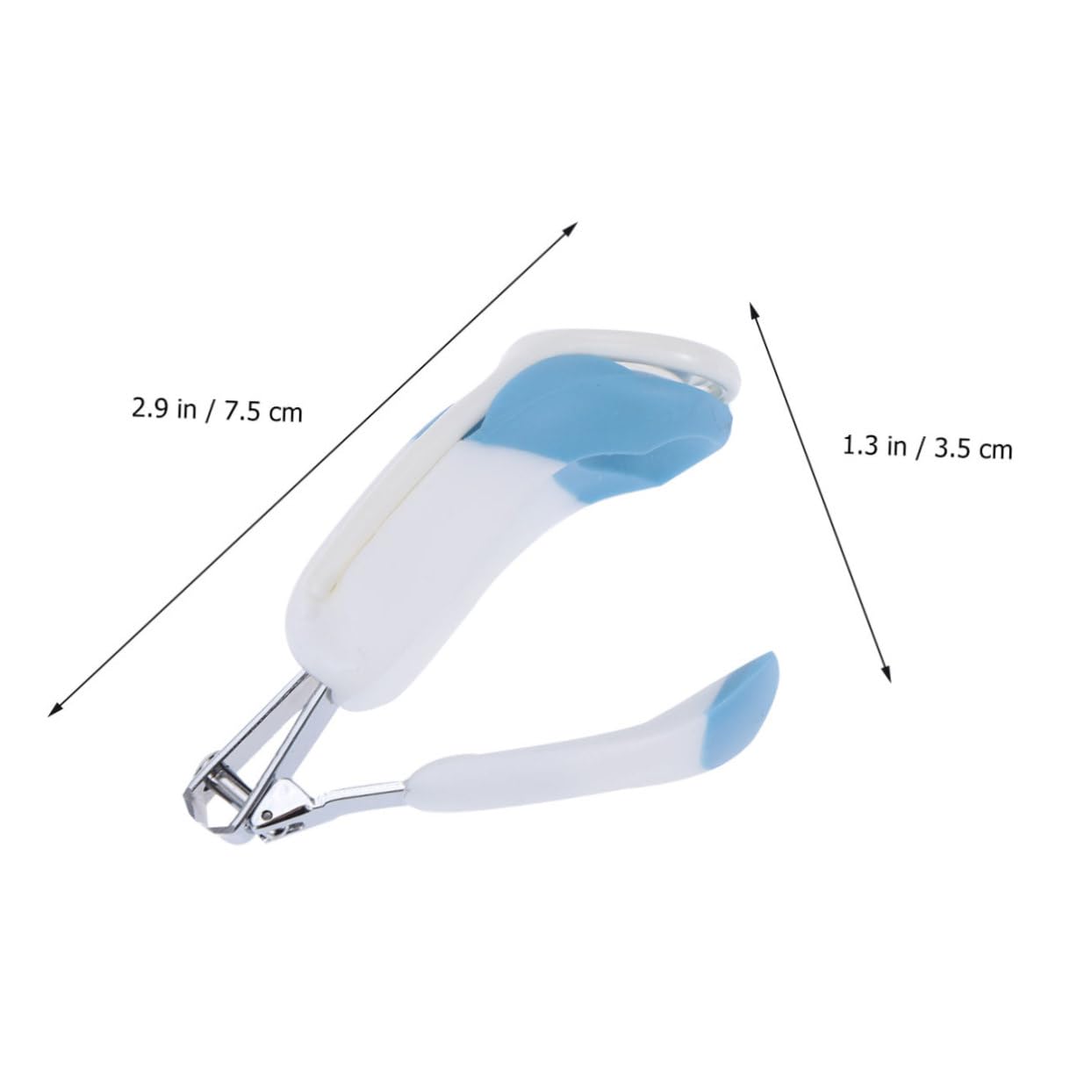 VANZACK Nail Clipper with Magnifying Glass Safe Ergonomic Design for Nail Care Trimmer for Newborns Grooming