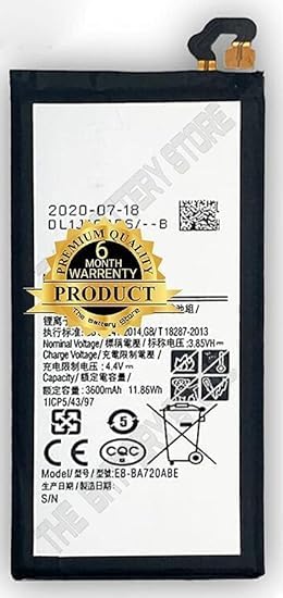 Image of Original EB-BA720ABE Battery for Samsung Galaxy A7 2017 Version SM-A720 A720 Battery with 6 Month warrenty**** (Y0000068)