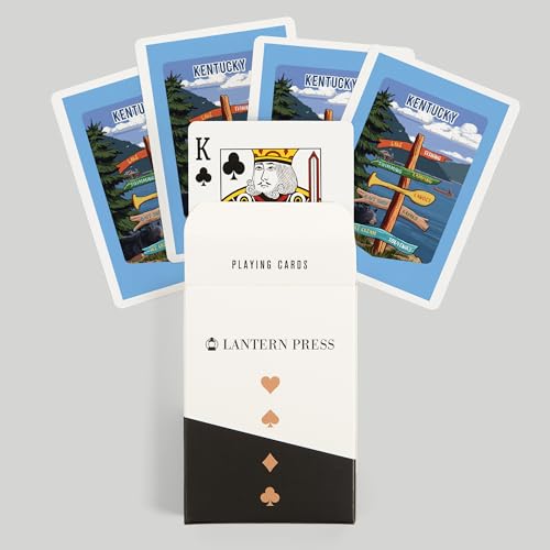 Lantern Press Naipes Póker 52 cartas para adultos miniatura 6