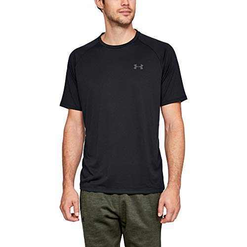 [アンダーアーマー] テック ショートスリーブ Tシャツ(トレーニング) 1358553 メンズ 001 日本 LG (日本サイズL相当)