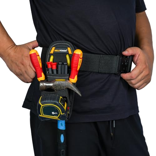 Image of Small Tool Pouch with Belt Clip,Small Tool Holder Pouch, Min Work Organizer Tool Holster and Knife Holder