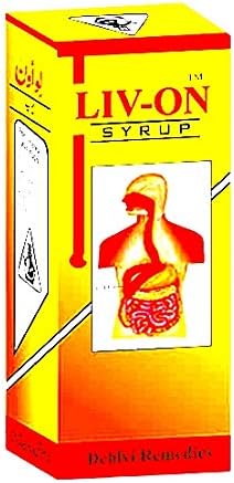 DEHLVI REMEDIES LIV ON SYRUP (500ml) COMES WITH SHANDAAR ROSE WATER