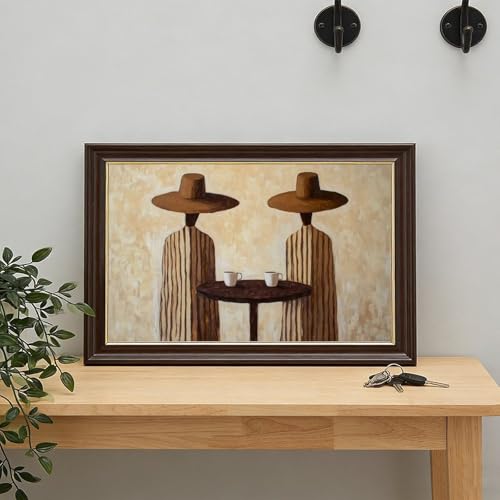 Poster sur toile figurines abstraites art mural de luxe - 7