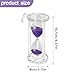 Hourglass Timer 30 Minutes, MEKBOK Plastic Sand Timer 30 Minutes, Children's Hourglass Color, Games, classrooms, Kitchens, Decorations