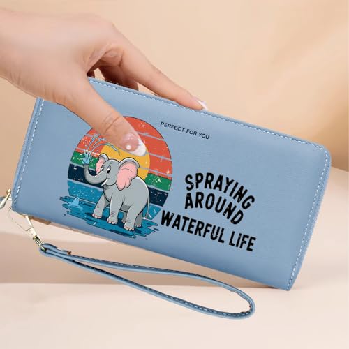 OIDERY Personalized Animal Type Women's Wallet,Birthday Gift,Holiday Gift for Wife,Thanksgiving Gift for Parent 7