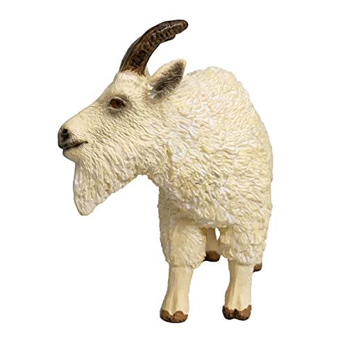 Higherbros Goat Animal Toy, Sheep Farm Animal Play Figure For Party Favors, Cake Topper, Gifts, Prizes, Rewards, Giveaways #TOP1