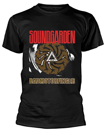 T-shirt Soundgarden Badmotorfinger Black Homme par Bravado en coton