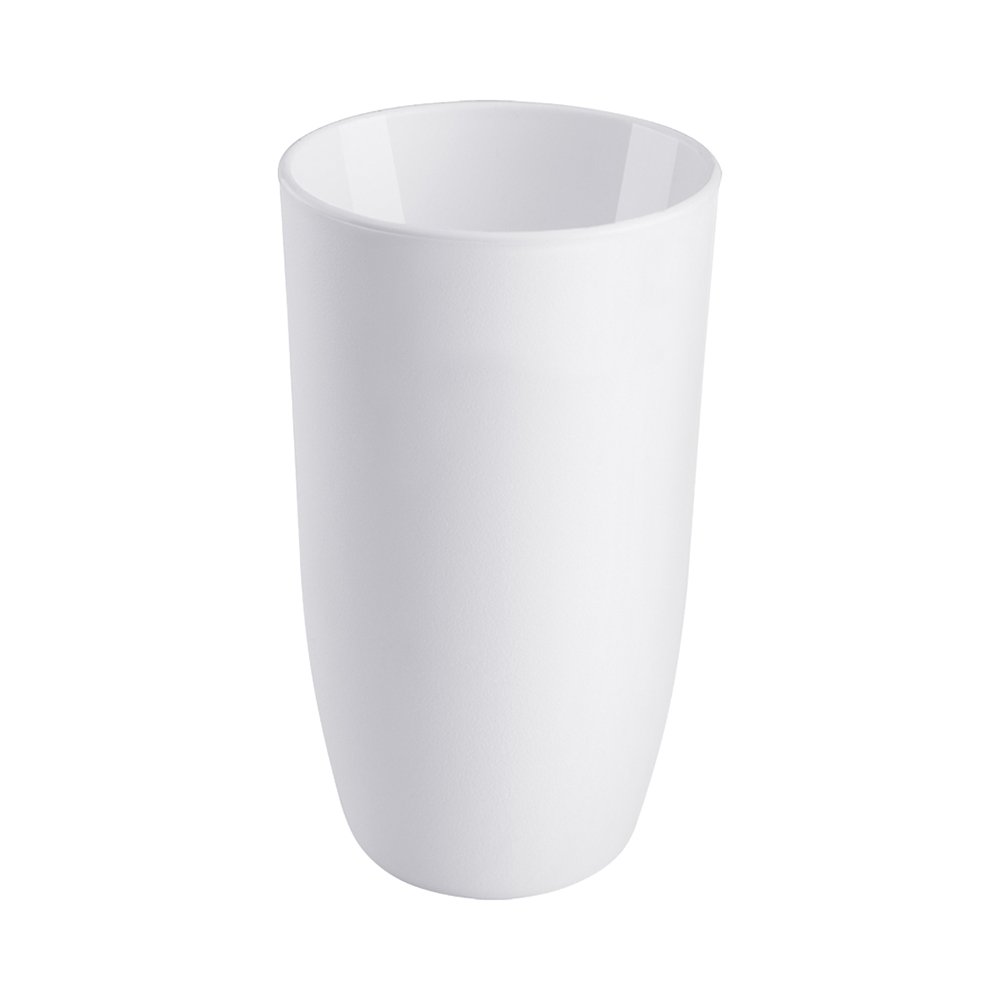 Coza Design Durable Plastic Cups One Size White