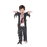 Juguetutto - Disfraz Estudiante Zombi niño - Halloween (3-4 años)