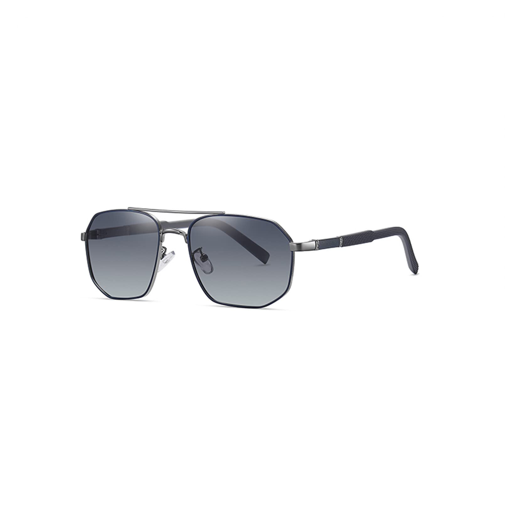 Gafas de sol de los hombres de las señoras de las gafas de sol polarizadas universales de cristal marco grande de viaje al aire libre