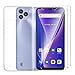 Produktbild Tsinwe Hülle + 2 Pcs Panzerglasfolie für OSCAL C60, Weich Transparent Silikon Handy Hüllen [Stoßfest Kratzfest] [Shock Absorption Schutzhülle] & Schutzfolie Protector Film