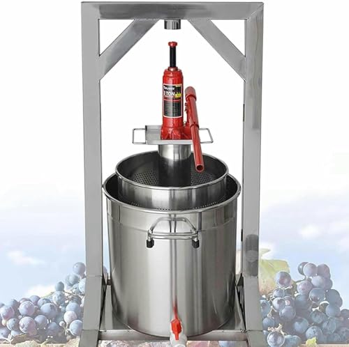 Fruit wine press avec broyeur intégré pour jus et vin