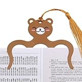 Sujetapáginas - Divertidos animales metálicos antideslizantes,Pinza Para Libros, Accesorios De Lectura | Para música, recetarios, cuadernos, agendas, documentos, mujeres, hombres, niños, hogar, oficin