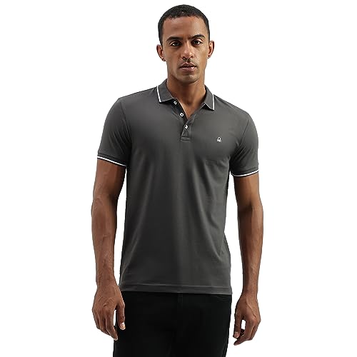 Image of UNITED COLORS OF BENETTON Men's Solid Regular Fit T-Shirt