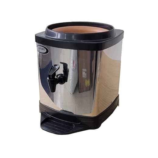 Suporte Bebedouro Inox para Galão de Agua Com Cuba De Barro