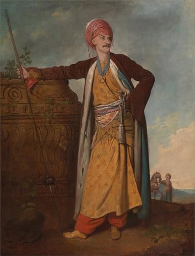 Portrait d'un Arménien Richard Cosway Affiche Impression Art sur Toile 60x90cm