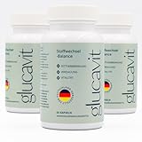 Glucavit – Nahrungsergänzung mit 11 essenziellen Nährstoffen | Vitamine & Mineralstoffe für...