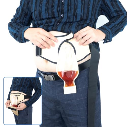 Fundas de colostomía impermeables que evitan roces con cinturón lavable reutilizable 7