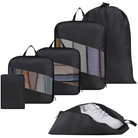 Estefanlo Ultralight Compression Packing Cubes Set Cover