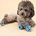 Banziaju Paw ProtectorsSummer Dog Sandals Breathable Mesh Dog Shoes Puppy Shoes for Hot Pavement Soft Sole Paw Protectors for Small Dogs Blue Size 3