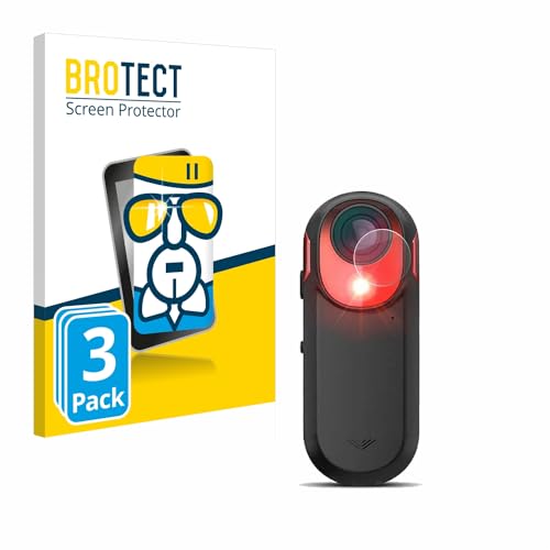 BROTECT Protector Pantalla Cristal para Garmin Varia RCT 715 Protector Vidrio (3 Unidades) - [Dureza 9H, Anti-Arañazos]