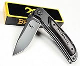 hohe Qualität obstmesser Taschenmesser taktisches Messer Überlebensmesser Rettungsmesser Härte: 57 HRC mit Gürtel clip Geschenkbox