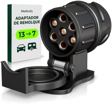Enganche Remolque - Adaptador de Remolque 13 a 7 Pines - Converti...