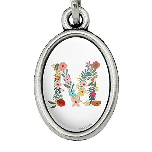 Graphics & More Floral Monogram Metal Bookmark #TOP27