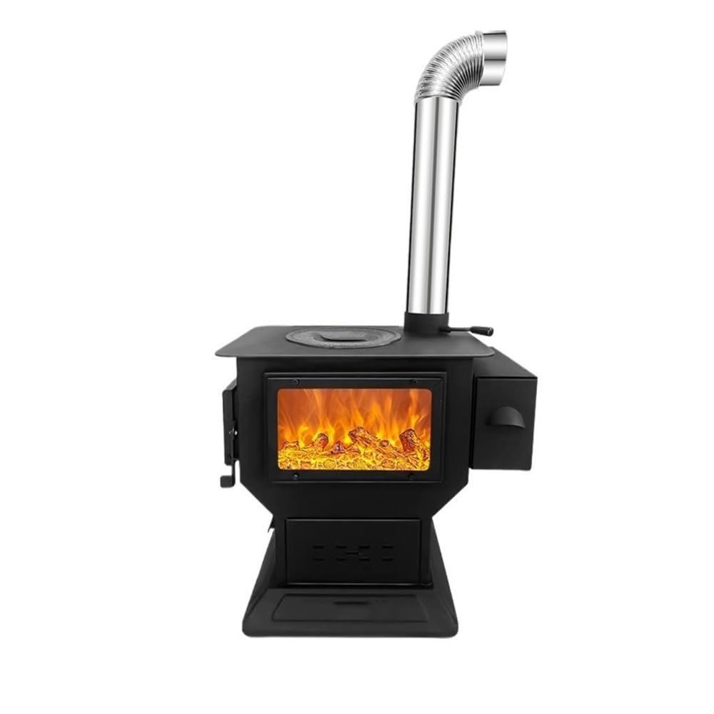 wood stove, camping wood stove Heating Stove Household Indoor Burning Firewood Coal Cast Iron Liner Wood Smokeless