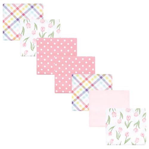 Image of Luvable Friends Little Treasure Flannel Receiving Blankets 7pk