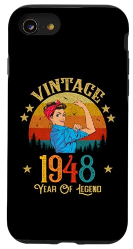 ���B���e�[�W 1948 �a�����v���[���g �����p �ʔ��� 78�� �M�t�g �X�}�z�P�[�X iPhone SE (2020) / 7 / 8 �p