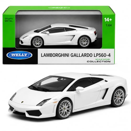 Image of Lamborghini Gallardo Welly 1:64 LP560-4 Die-Cast Metal Car