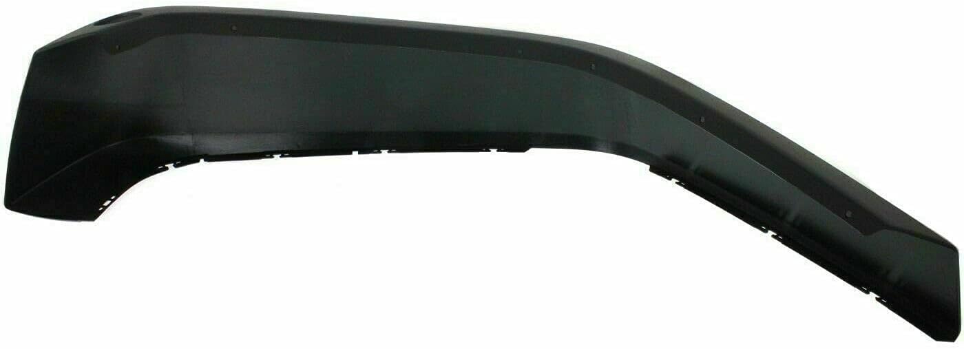 Fender Flare Trim Wheel Opening Textured Black Front Driver Side For 2007-2017 Jeep Wrangler Direct Replacement 5KF09RXFAH