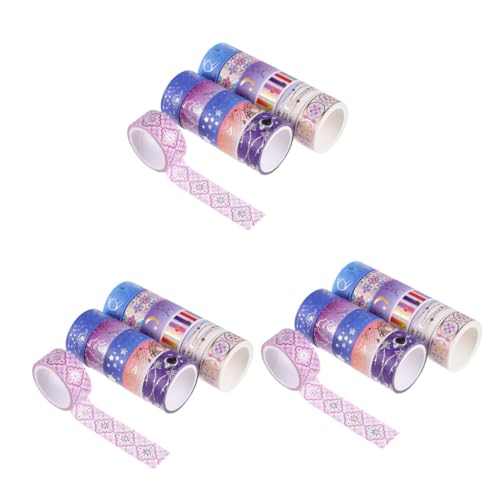 Ruban washi adhésif décoratif ensemble pour scrapbooking DIY