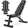 FitinOne Adjustable Folding Weight Bench for Home Gym, 660 lbs Capacity Multi-Functional Workout Bench Sturdy Durable for Full Body