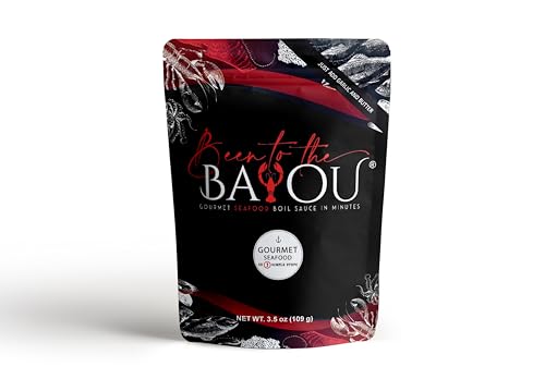 Gourmet Seafood Boil Sauce Seasoning Mix – Premium Cajun Spice Blend for Perfectly Flavored Seafood, Shrimp, Crab, Crawfish & More – Authentic Cajun Recipe, 3.5 oz