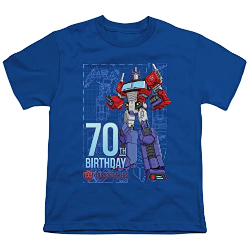 LOGOVISION Transformers 70th Birthday Unisex Youth T Shirt, Transformers 70th Birthday, X-Large