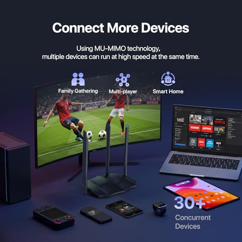 Tenda AC8 Router WiFi AC1200, Dual Band (5GHz/2.4GHz), WiFi Router Wireless, Modalità Punto di Accesso, 4 x 6dBi Antenne Esterne, WAN/LAN Porte Gigabit, Penetrazione di pareti, IPV6, Mu-MiMo - Immagine 5