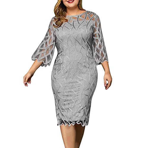 Vestidos Elegantes para Trabajar En Oficina Boda Trajes Largo Paris Nochevieja Polo Ocasiones Mayor Hippie Algodón Asimetrico Pegado Comodos Gris Conjunto Flores Panza Rancho 52