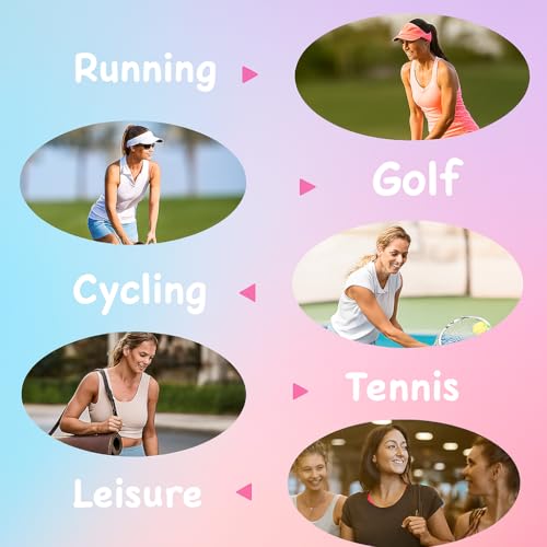 Womens Tennis Skirt Athletic Skirts with Pockets Shorts High Waisted Golf Skort for Workout Pickleball4