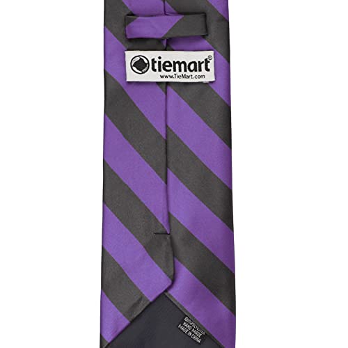 Image of tiemart Men's Striped Tie Standard Length