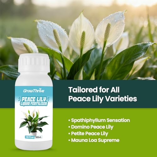 Fertilizante Líquido GrowThrive para Espatifilo 10oz miniatura 6