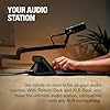 Elgato Stream Deck + XLR - Audio Mixer & Controller, Rear XLR-to-USB Mic Interface, Compatible with any Mic for Podcasting, Streaming, Content Creators, dials and LCD keys, PC/Mac