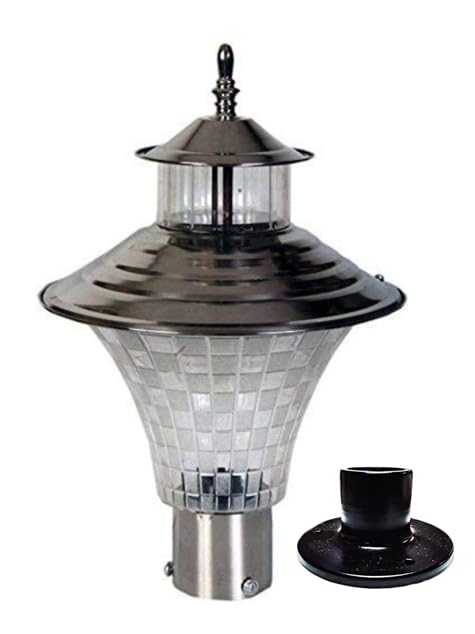 GATE Light for Home GATE Pillar Waterproof [[Pack of 1]] '(Bulb NOT Included) Stand Free.-image-44
