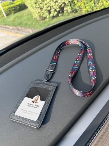 FORZEN Cordões legais, porta-chaves de pescoço, cordões de pescoço para chaves, carteiras e porta-cr