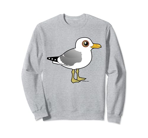 Common Gull Birdorable Funny Cartoon Bird Sweatshirt