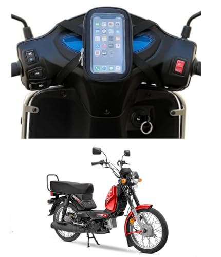 Image of NISHI Universal Mobile Holder /Stand /Mount Pouch for Scooters Scooty (TVS XL)